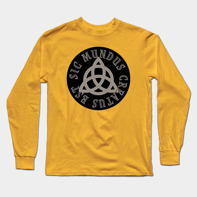 sic mundus creatus est Long Sleeve T-Shirt by Digital GraphX